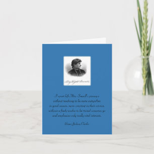 Maj Wright Sewall-Du Inspirera Me Kort