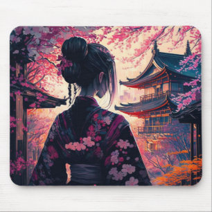 Maja Kirschblüten - Mousepad Musmatta