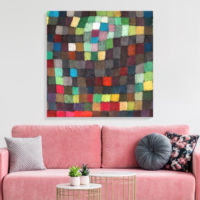 Majbild | Paul Klee | Canvastryck (Insitu (Vardagsrum))