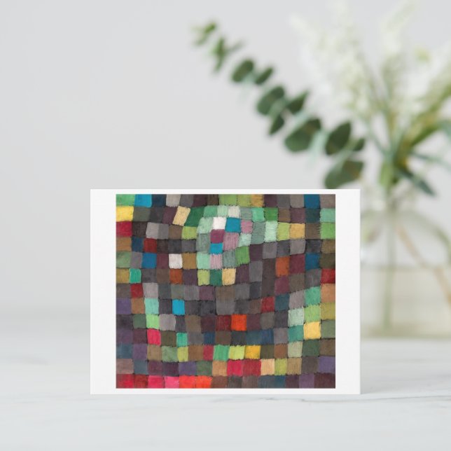 Majbild | Paul Klee | Vykort (Stående Fram)