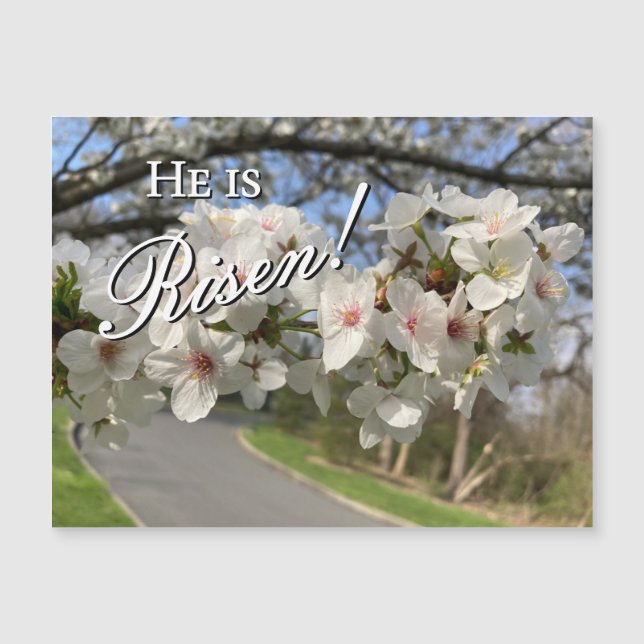 Majblommor Påskmagnet (Framsida)