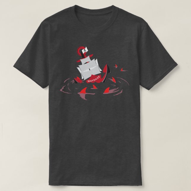 majdaze-hajcirkel tee shirt (Design framsida)