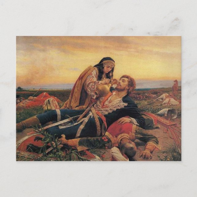 Majden av Blackbird Fält vycard Vykort (Framsida)