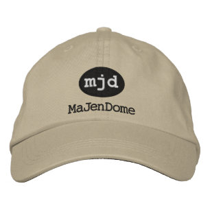 MaJenDome Hat Broderad Keps