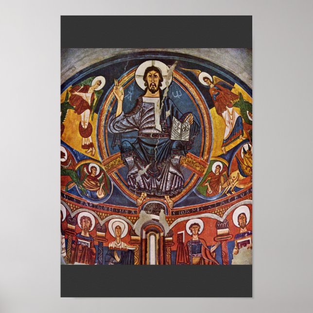 Majestas Domini från San Clemente Deta Poster (Framsidan)