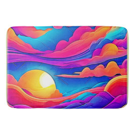 Majestät A Sunset Badrumsmatta