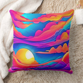 Majestät A Sunset Kudde