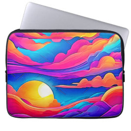 Majestät A Sunset Laptop Fodral