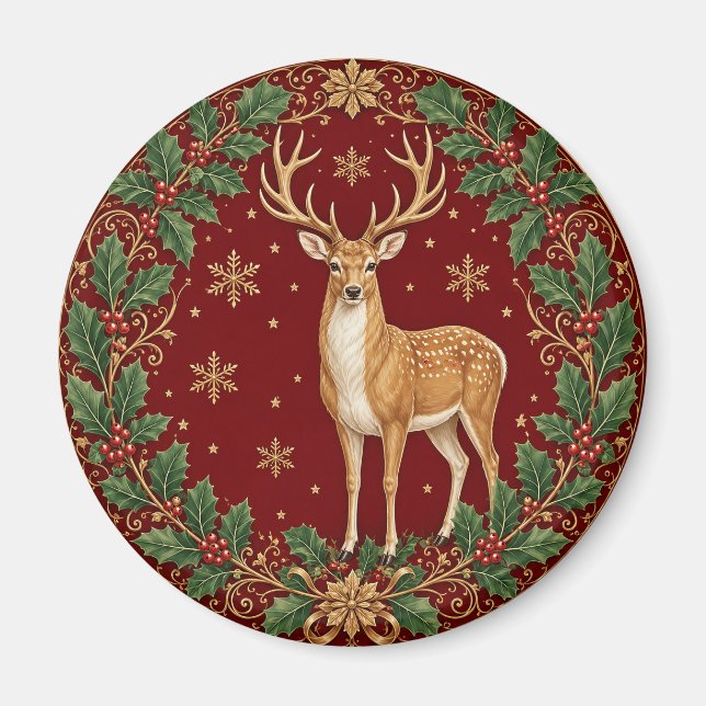 Majestät av den scharlakansröda vintern magnet (Framsidan)