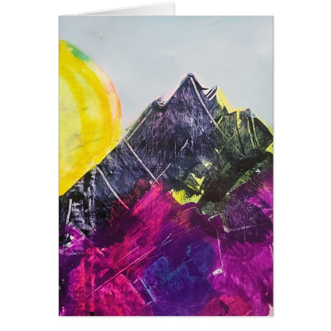 Majestät (Höger) Hälsningskort (Framsidan)