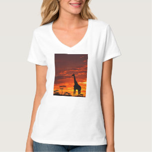 Majestät i fokus — Den eviga giraffen T Shirt