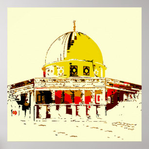 Majestät i Guld: Dome of the Sten Travel Poster