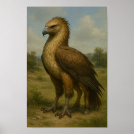 Majestät i Vilden - Hippogriff i en Meadow Poster