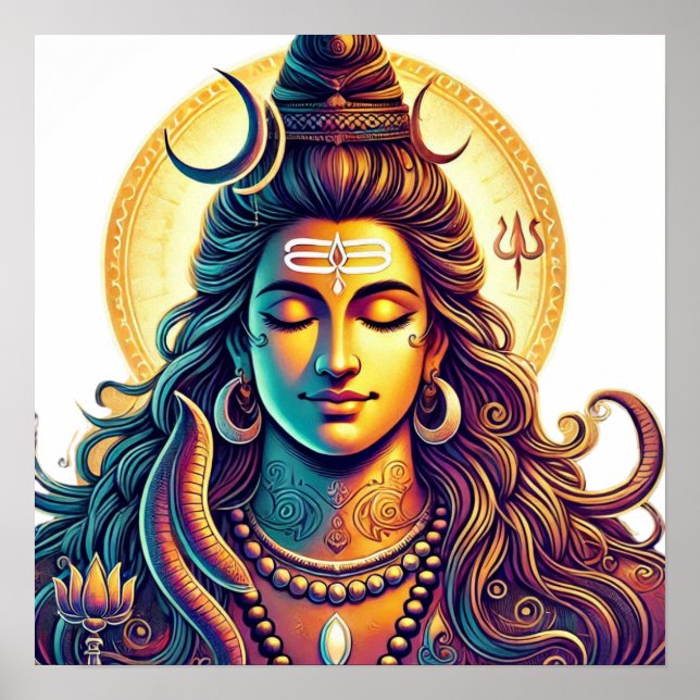 Majestät: Lord Shiva Poster (Framsidan)