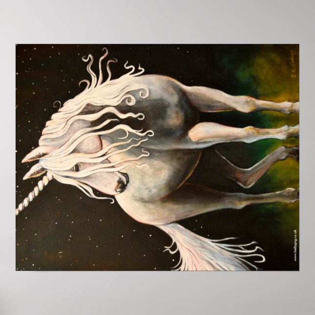 Majestät Unicorn. Poster (Framsidan)