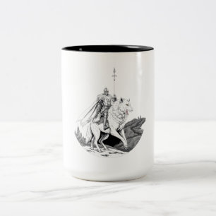 majestät varg Två-Tonad mugg