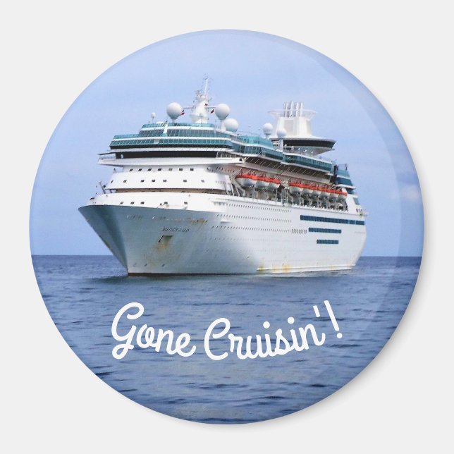 Majestät vid Sea Borta Cruisin Magnet (Framsidan)