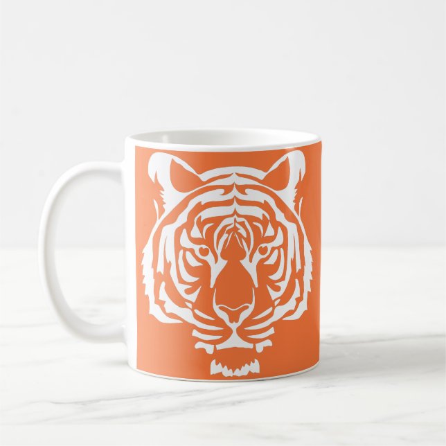 Majestätischer Tiger Kaffemugg (Vänster)