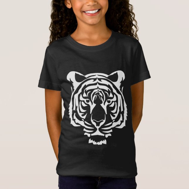 Majestätischer Tiger T Shirt (Framsida)