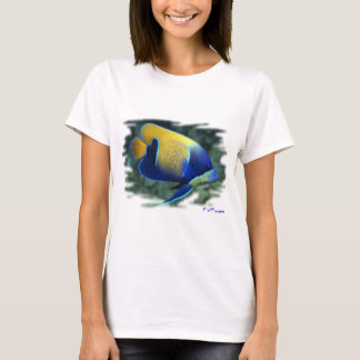 Majestätisk ängelfisk tee shirt