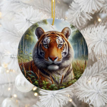 Majestätisk Bengalisk Tiger- Minnessak