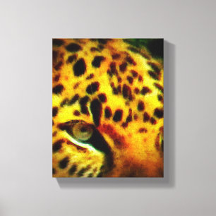 Majestätisk djungel stor katt vilda djur Canvas