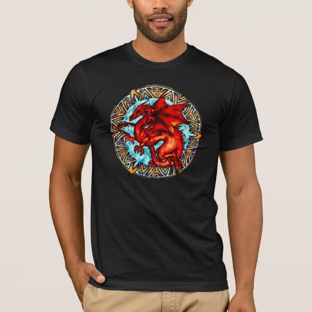 Majestätisk drake tee (Framsida)