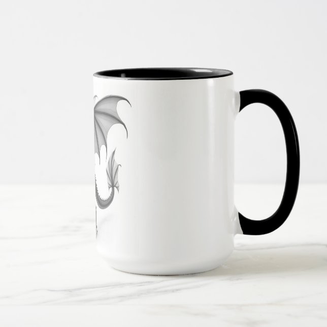Majestätisk Drakkaffemugg Mugg (Höger)