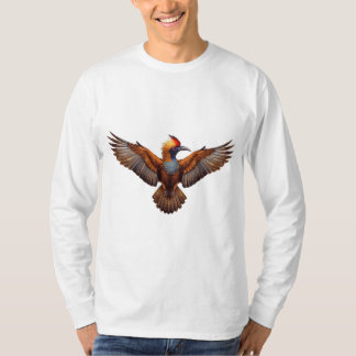 Majestätisk Hoatzin-fågel i flykt – Vintage natur T Shirt