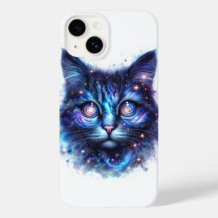 Majestätisk Kosmisk Galax Katt - Nebulosa Rymdfant