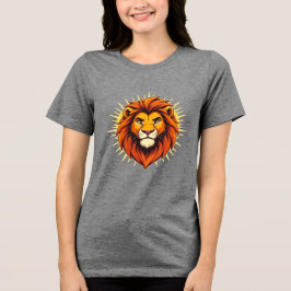Majestätisk Lejon – Kung av Makt och Auktoritet T Shirt