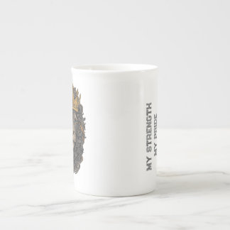 Majestätisk Lejon Specialmugg Benporslin Mugg