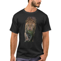 Majestätisk Leopard som strövar i naturen Vilda dj
