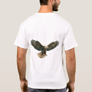 Majestätisk Örn i Flykt - Kraft och Frihet Desi T Shirt