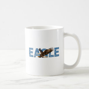 Majestätisk Örn Kaffe Mugg – Wildlife Natur Art Gi