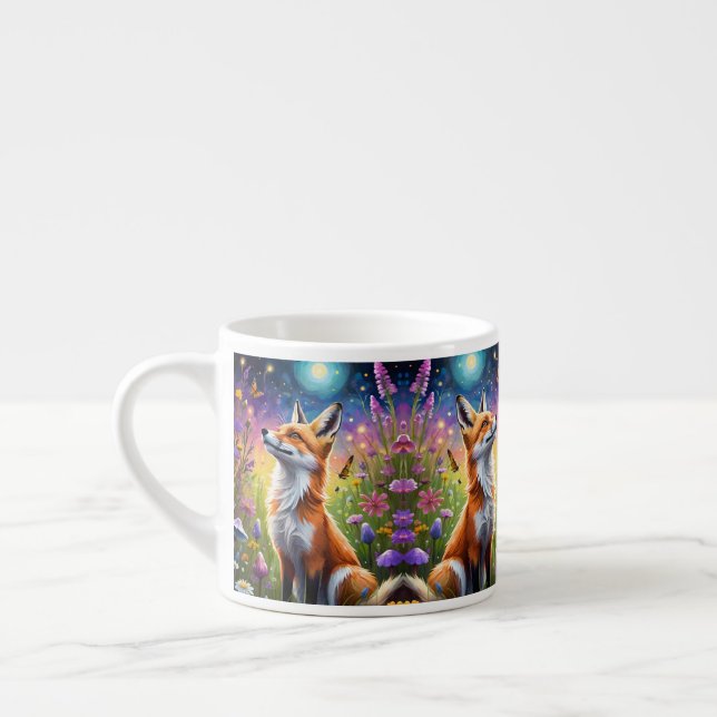 Majestätisk Räv Espressomugg (Vänster)