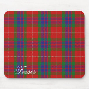 Majestätisk skotsk klanFraser Tartan Musmatta
