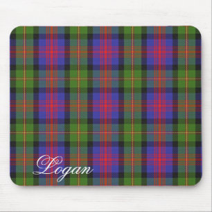 Majestätisk skotsk klanLogan Tartan Musmatta