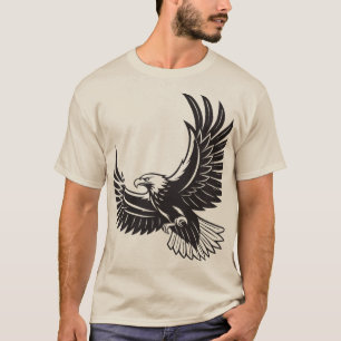 Majestätisk Soaring Eagle Apex Rovdjurs Grafisk T- T Shirt