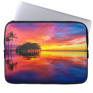 Majestätisk strand för solnedgång Wailea, Mau Laptop Sleeve