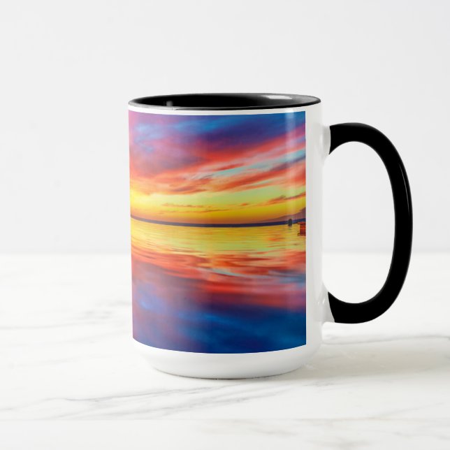 Majestätisk strand för solnedgång | Wailea, Maui, Mugg (Höger)