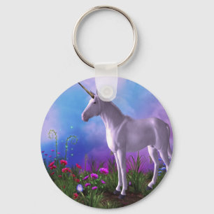 Majestätisk Unicorn Nyckelring