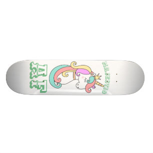 Majestätisk UnicornSkateboard, majestätisk AF Mini Skateboard Bräda 18,5 Cm