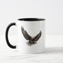 Majestätisk Vitörnad Örn Tvåtons Kaffemugg