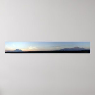 Majestätiska berg poster