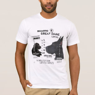 Majestätiska great dane t-shirt