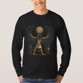 Majestätiska Horus med solskiva T Shirt