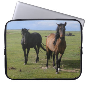 Majestätiska Mustangs Laptop Fodral