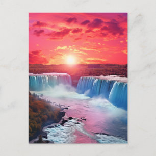Majestätiska Niagarafallen #24 Vykort