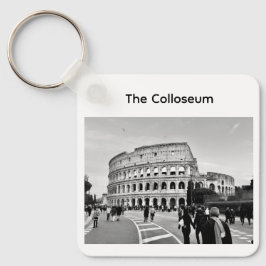 Majestätiska romerska Colosseum: Ikonisk solnedgån Nyckelring
